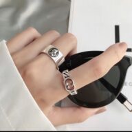 シルバーリング　2点セット