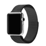 アップルウォッチバンド　マグネット　ブラック　黒　金属