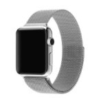 アップルウォッチバンド　マグネット　シルバー　銀　金属