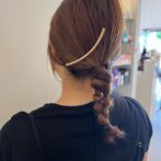 ヘアアクセサリー　コーム　メタルコーム　ゴールド