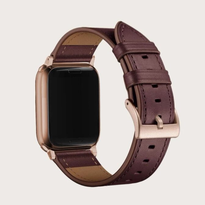 アップルウォッチバンド　ブラウン　革