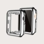 アップルウォッチ　カバー　銀　シルバー　TPU