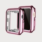 アップルウォッチ　カバー　ピンク　TPU