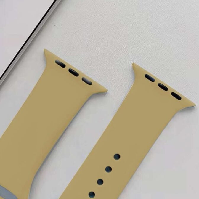 アップルウォッチベルト　イエロー　黄色　マスタード　