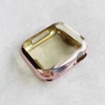 Apple Watch アップルウォッチ　全面カバー　メタリックカラー　TPU 　柔らか　ピンク