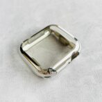 Apple Watch アップルウォッチ　全面カバー　メタリックカラー　TPU 　柔らか　シルバー　銀