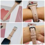 アップルウォッチ　バンド　細身　ピンク