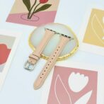 アップルウォッチ　バンド　細身　ピンク