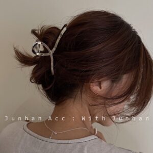 バンスクリップ　メタルシルバー