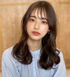 前髪シースルーバング